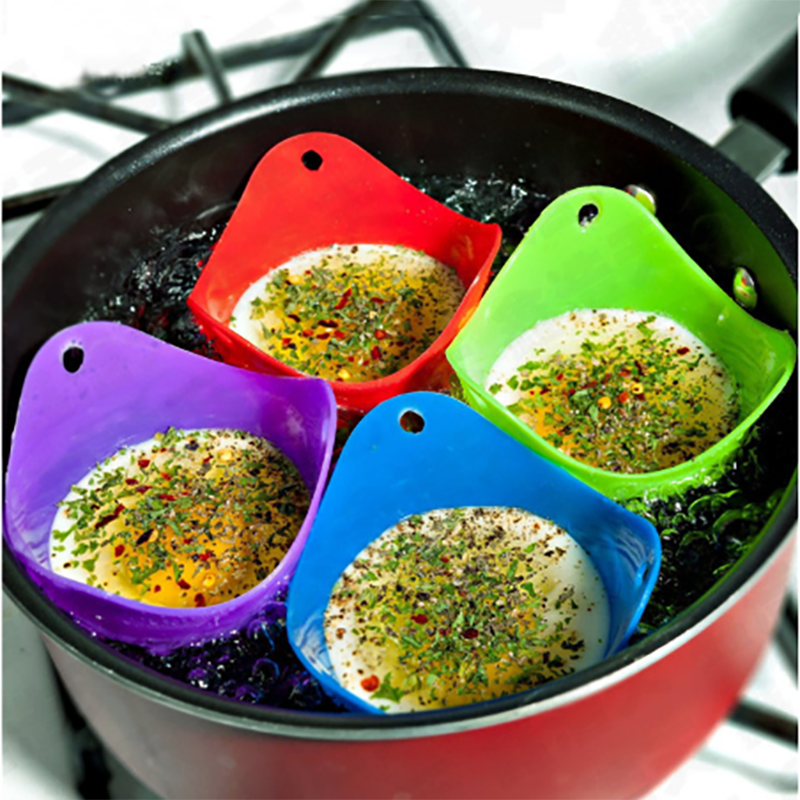 Silicone Egg Poacher Mould (4PCS)