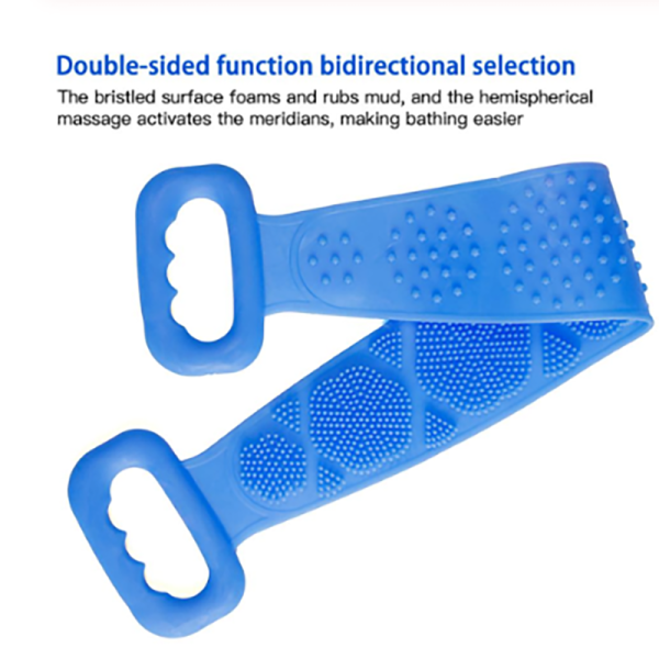Bath Shower Silicone Body Brush Bath Belt - Image 4