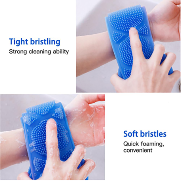Bath Shower Silicone Body Brush Bath Belt - Image 5