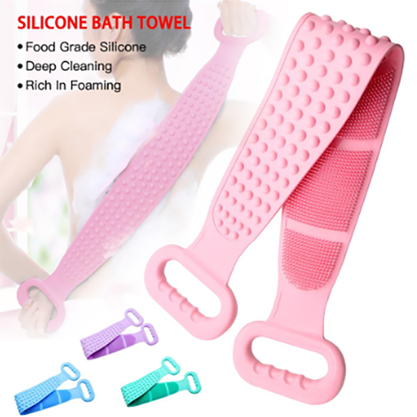 Bath Shower Silicone Body Brush Bath Belt - Image 2
