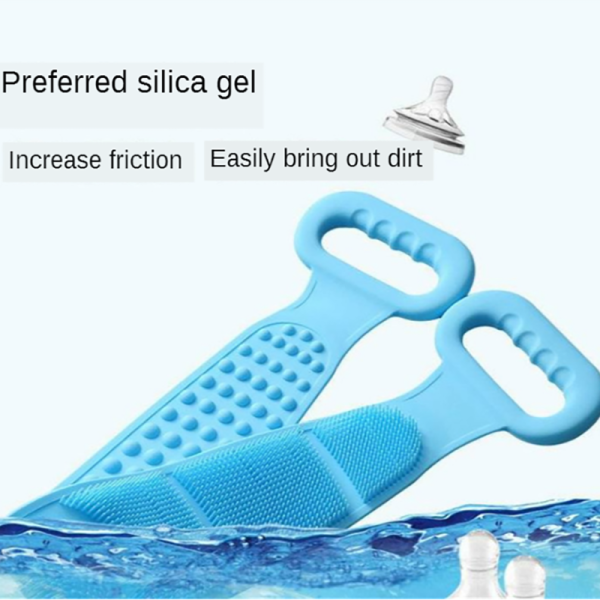 Bath Shower Silicone Body Brush Bath Belt - Image 8