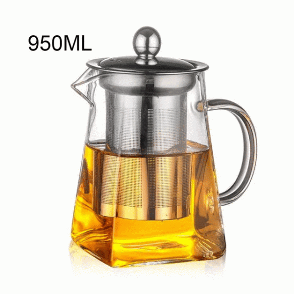 Elegant Borosilicate Glass Teapot - Image 8