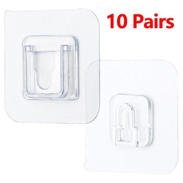 Double-Sided Adhesive Wall Hooks - Image 2