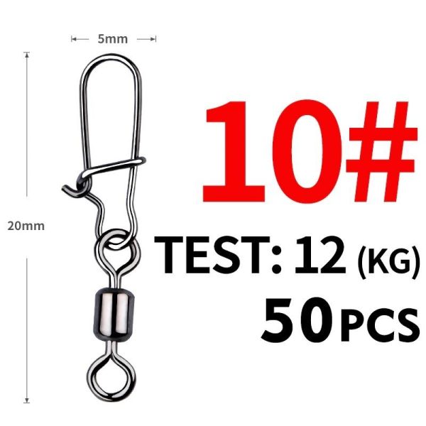 Rolling Barrel Fishing Swivels - Image 9