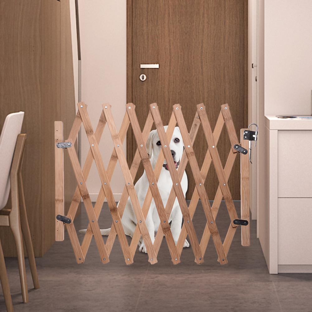 Retractable Bamboo Pet Fence
