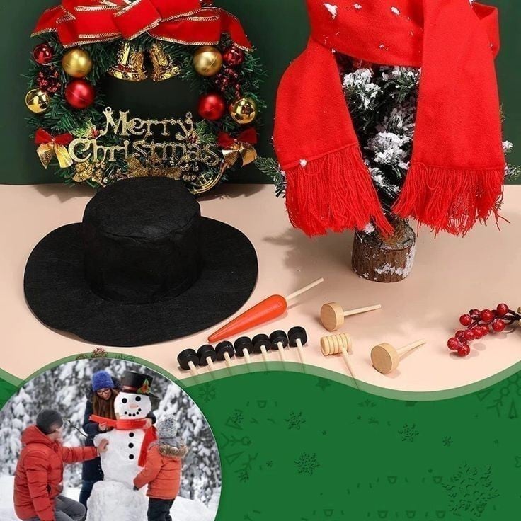 Christmas Snowman Decorating Kit