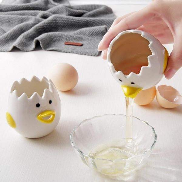 Cartoon Egg Yolk White Separator