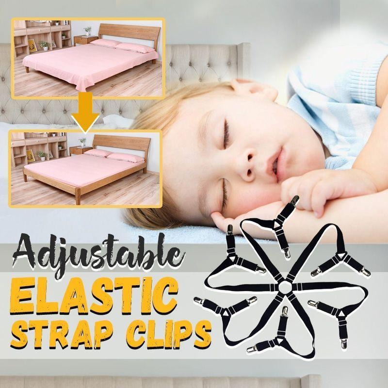 Adjustable Elastic Strap Clips