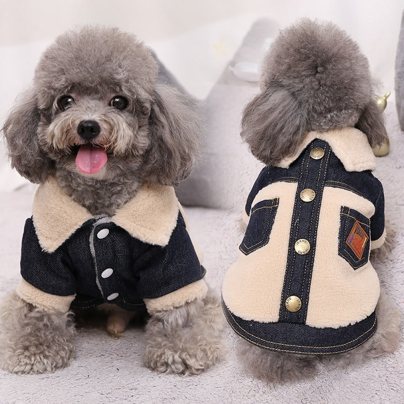 Warm Puppy Denim Jacket