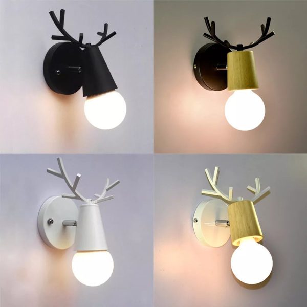 Modern Deer LED Wall Lamp - Image 3