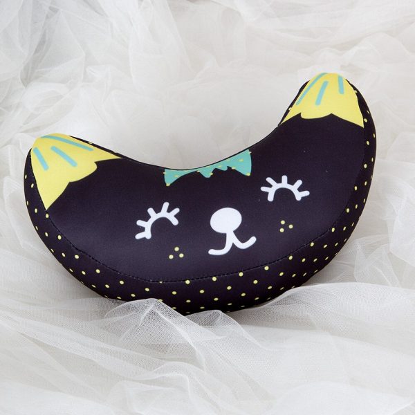 Kids Car Seat Belt Moon-Shaped Pillow - Image 7