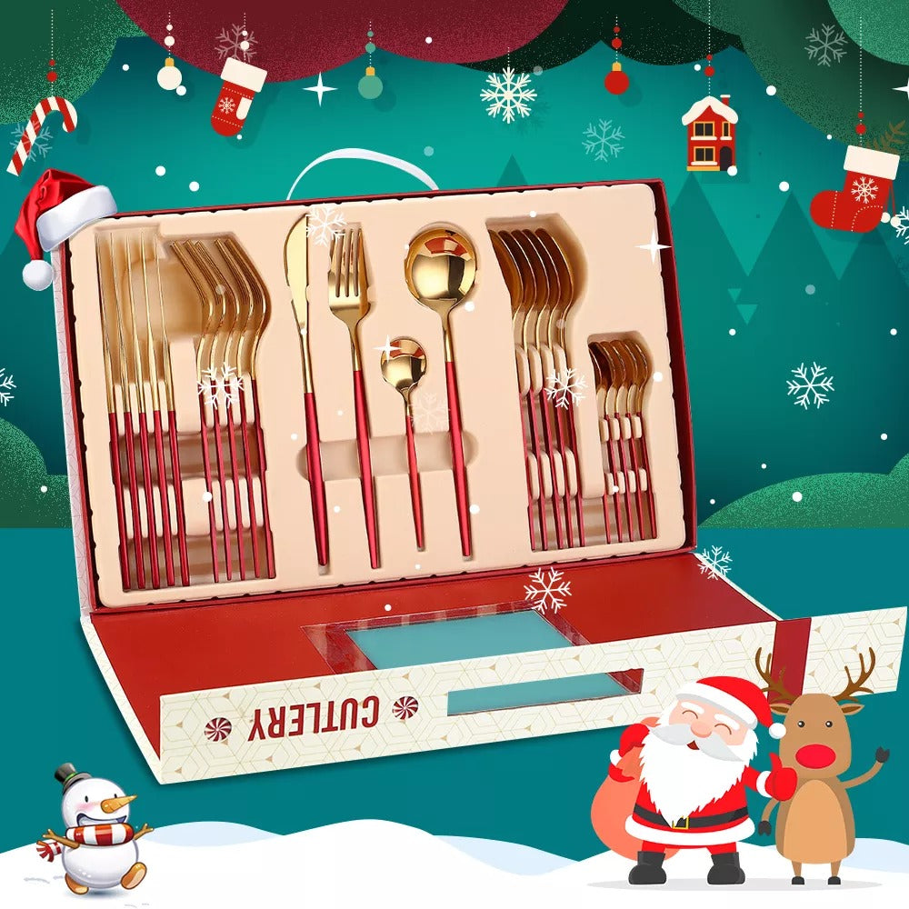 Christmas Cutlery Set