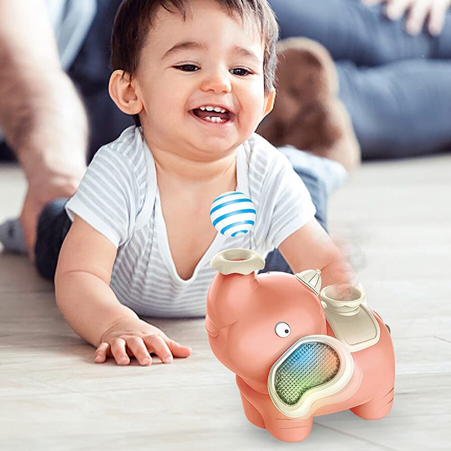Blowing Ball Elephant Toy