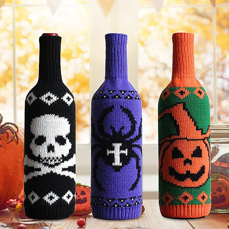 Halloween Wine Bottle Cover
