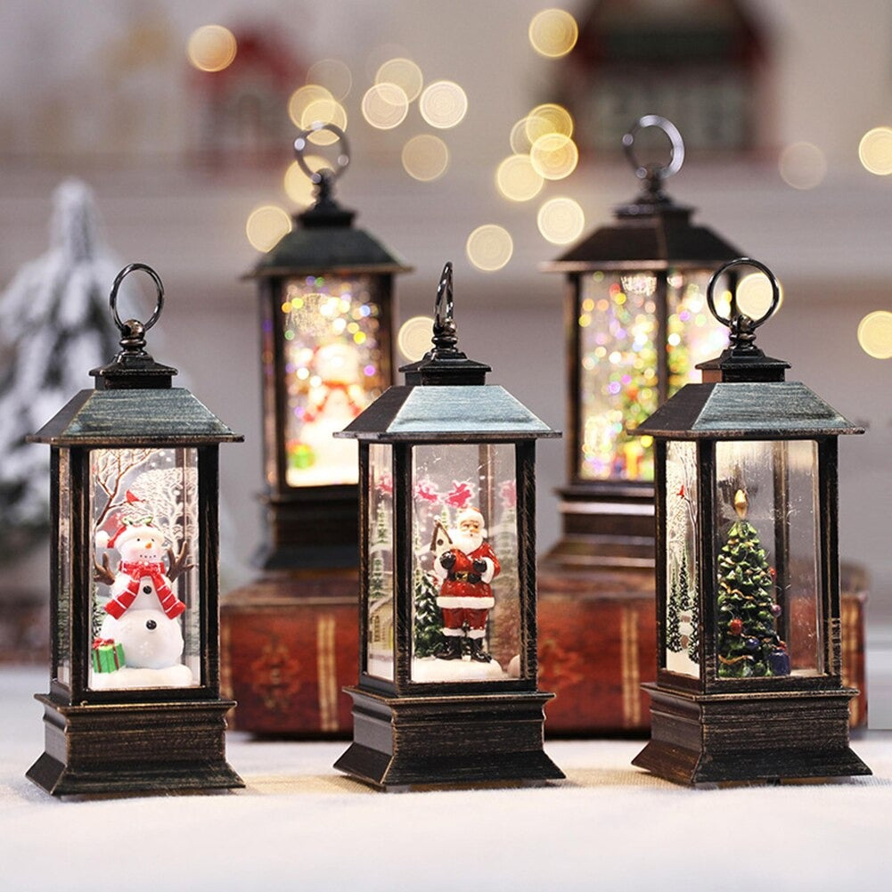 Christmas LED Lantern Lamp