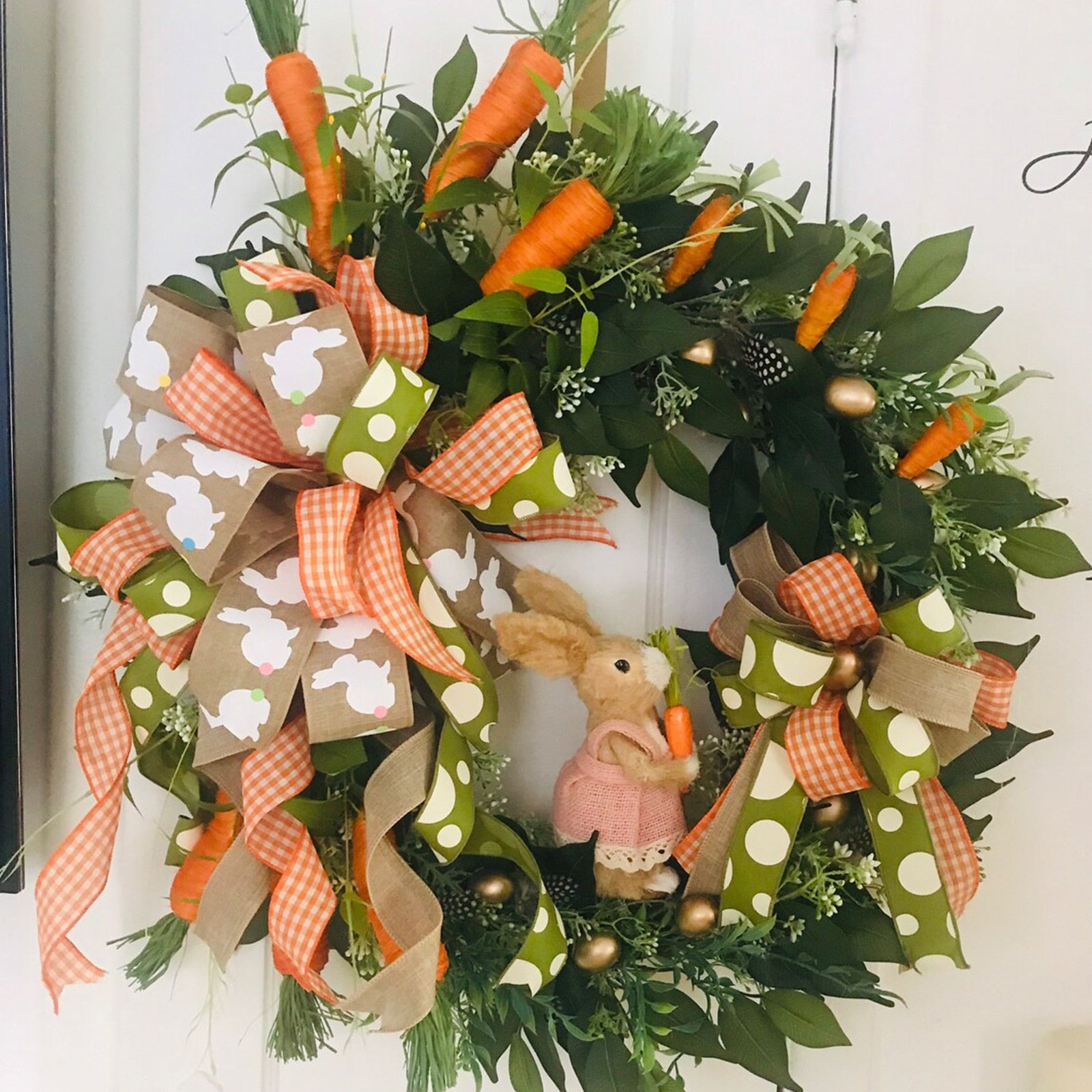 Cute Rabbit Easter Wreath