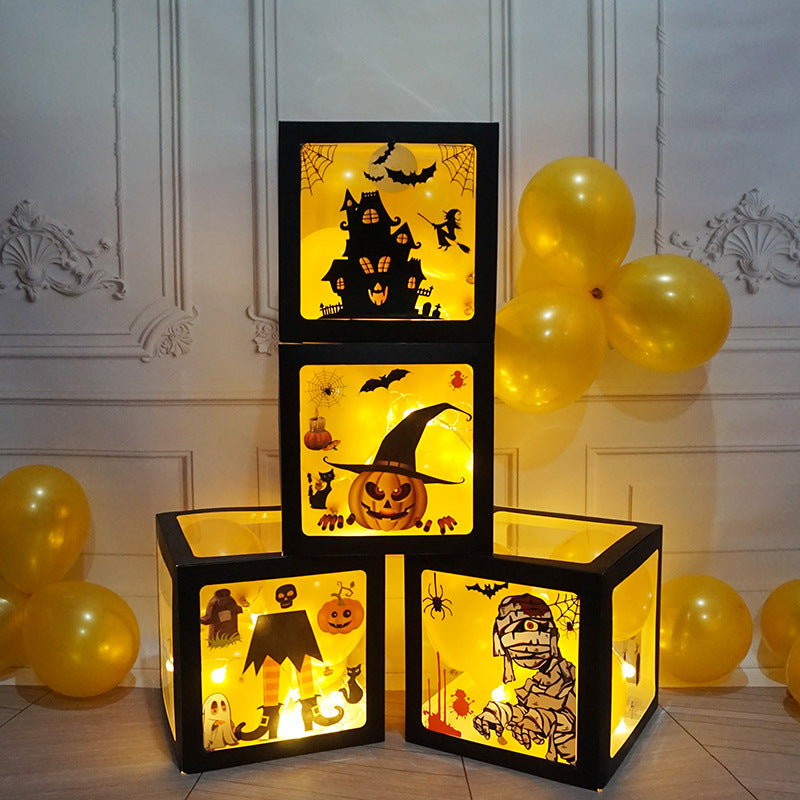 Halloween Transparent Box Decoration