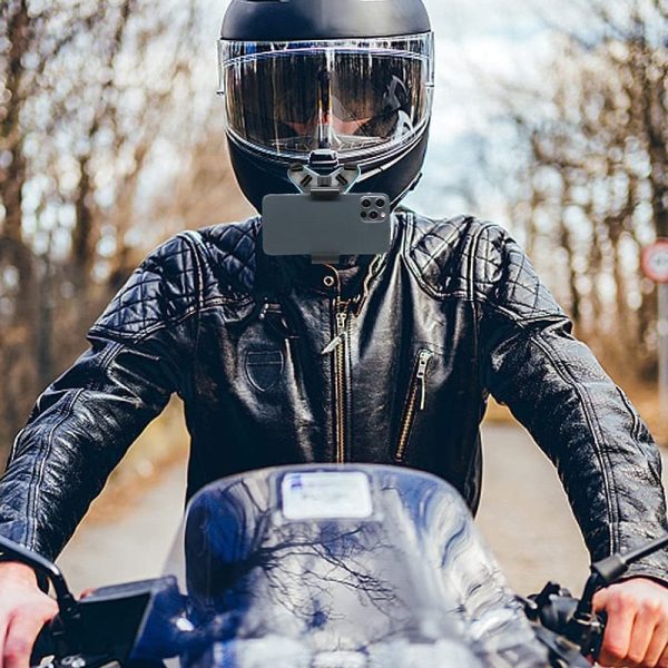 Motorcycle Helmet Chin Strap Mount Holder - Image 3