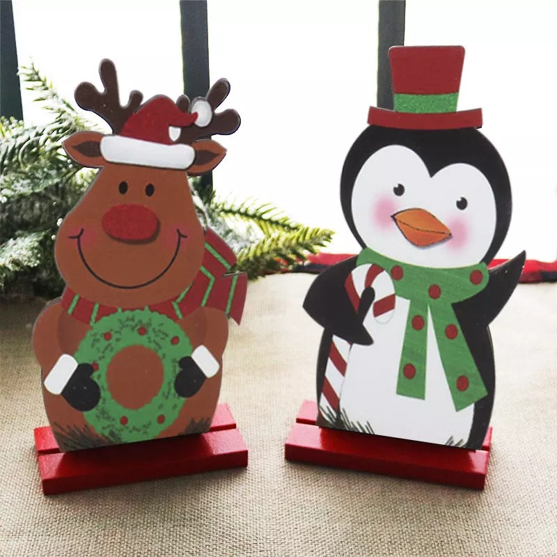 Christmas Wood Craft Table Ornament