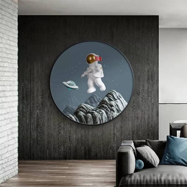 2022 NEW LED Wall Creative Art Astronaut Lamp - Image 7