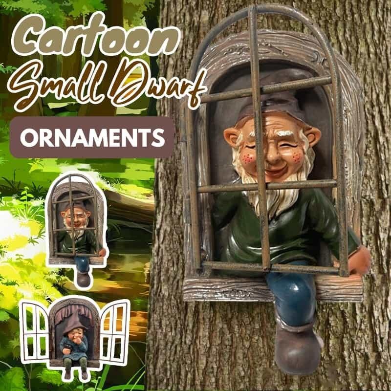 Cartoon Small Dwarf Ornaments