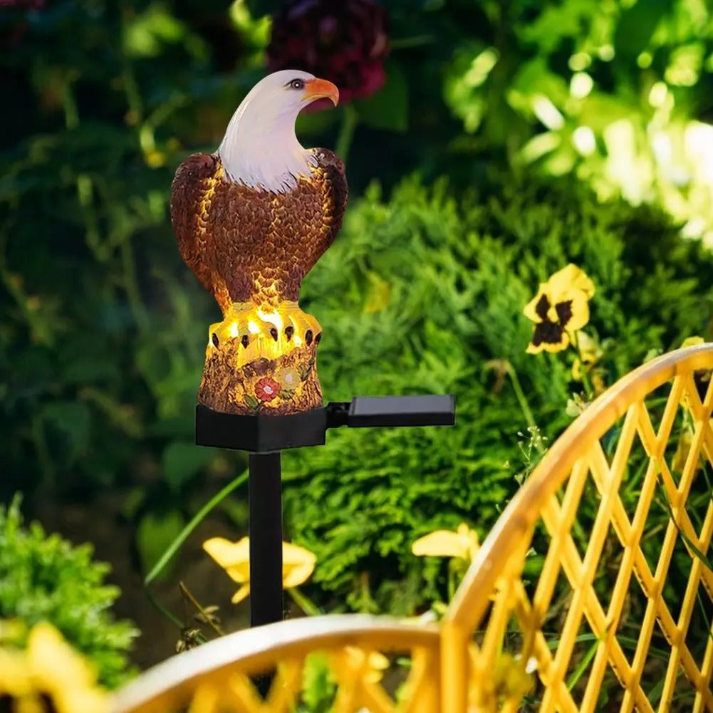 Solar Eagle Lawn Lamp