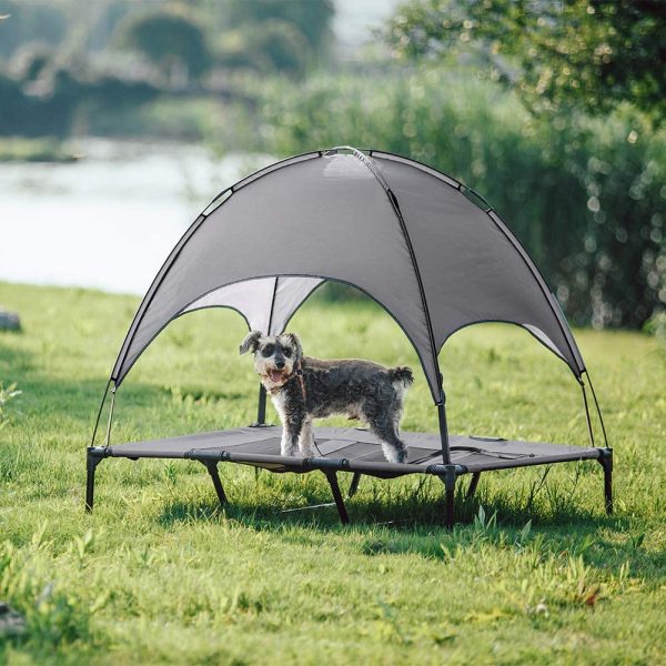 2022 NEW Luxury Elevated Dog Bed With Canopy - Image 6