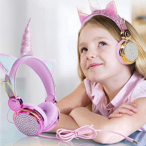 Cute Kid Unicorn Headphone