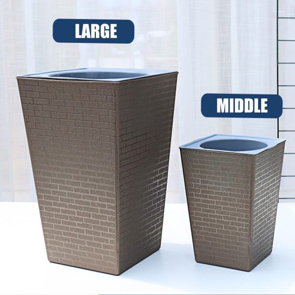 Brick Pattern Water Storage Pot - Image 9