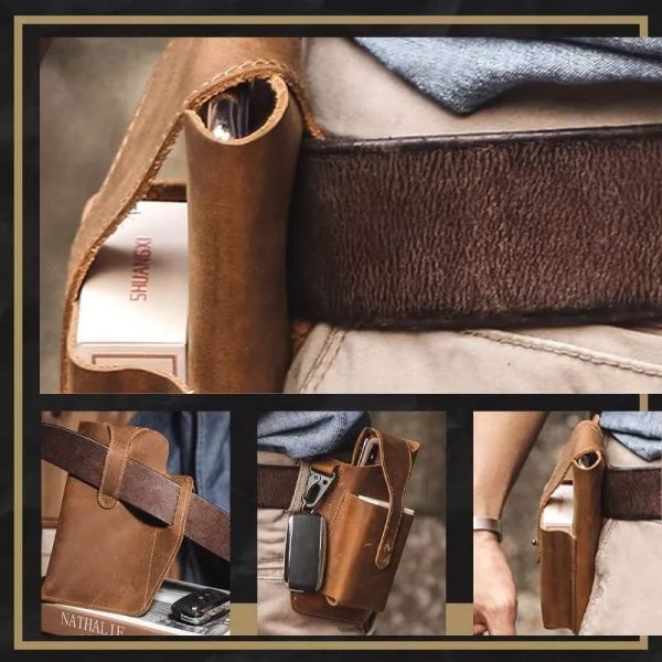 Retro Belt Men's Bag - Image 3