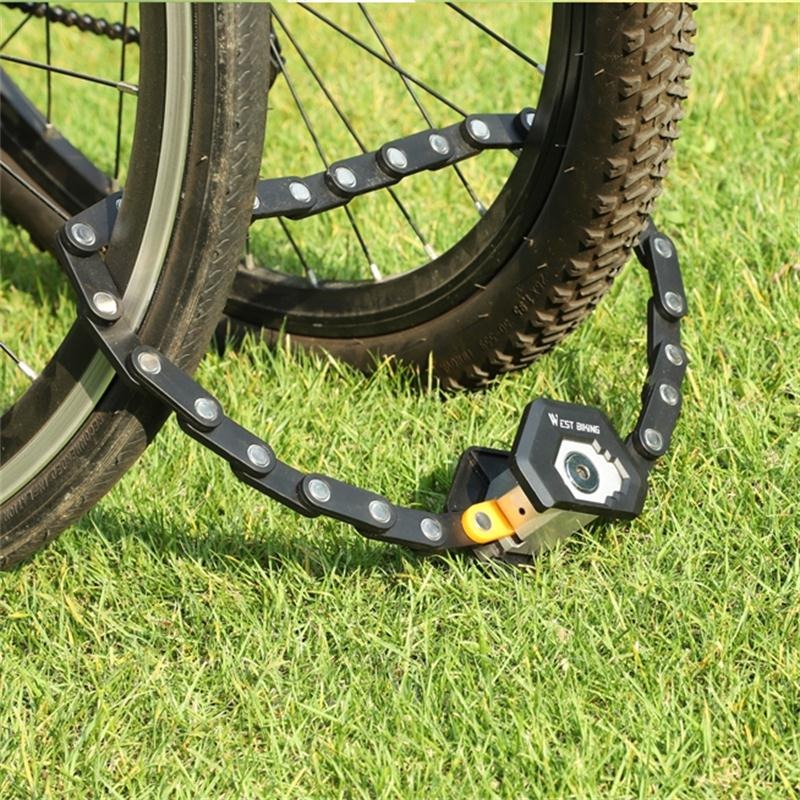 Foldable Bike Chain Cable Lock