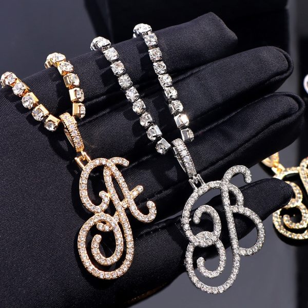 2022 NEW Women's Fashion Crystal Diamond Letters Ankle Bracelet - Image 2