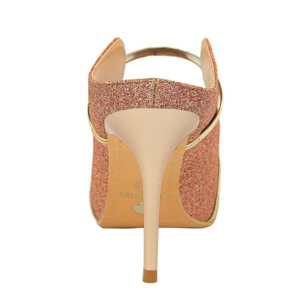 2022 NEW Luxury Fashion Golden High Heels Shoes - Image 11