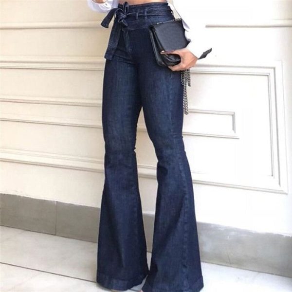 High Waist Wide Leg Jeans - Image 5