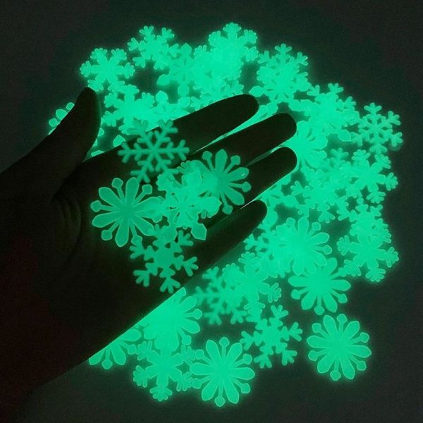 Luminous Snowflake Wall Stickers - Image 3