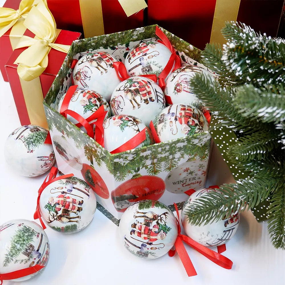 Christmas Tree Ball Ornaments
