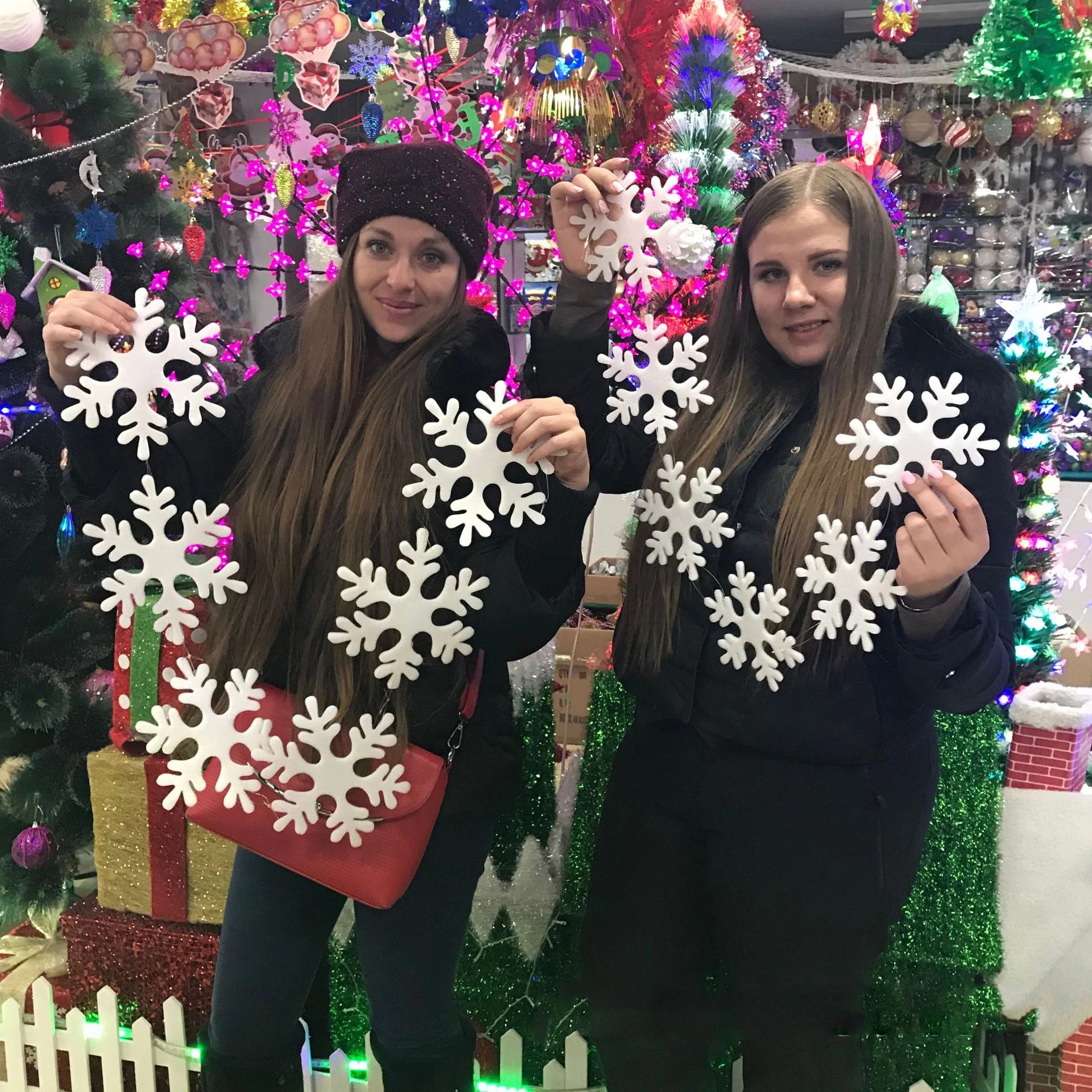 Christmas Foam Snowflake Decoration