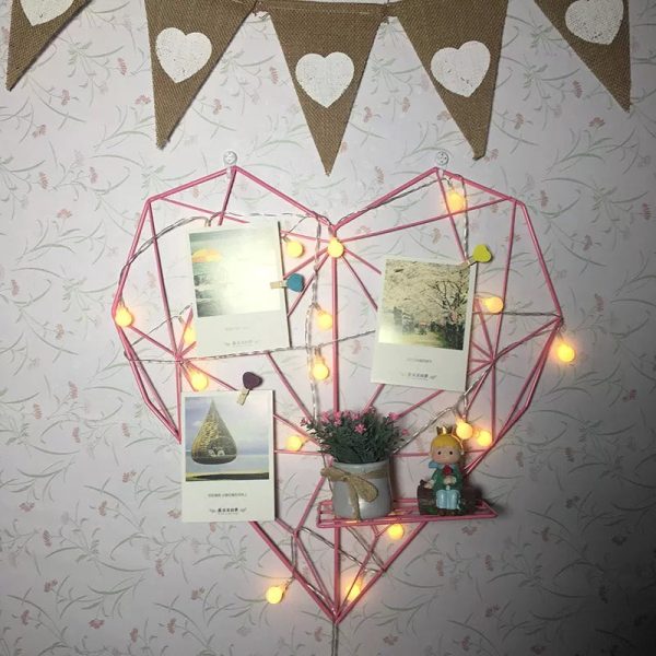 Heart-Shape Decoration Storage Rack - Image 5