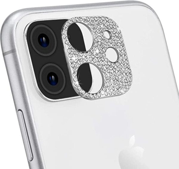 Luxurious Diamond Shiny Lens Protection For iPhone - Image 12