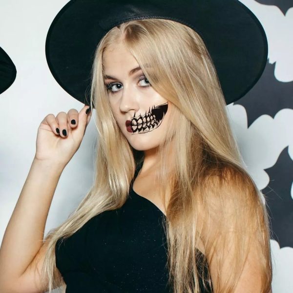 Halloween Prank Makeup Temporary Tattoo - Image 2