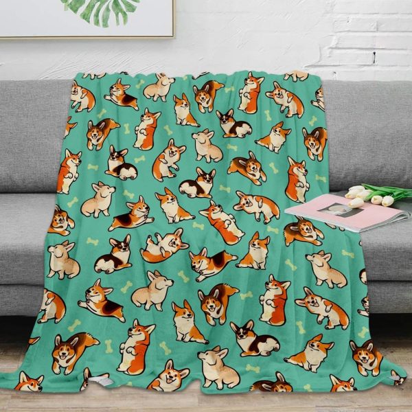Cute Corgi Cozy Blanket - Image 4