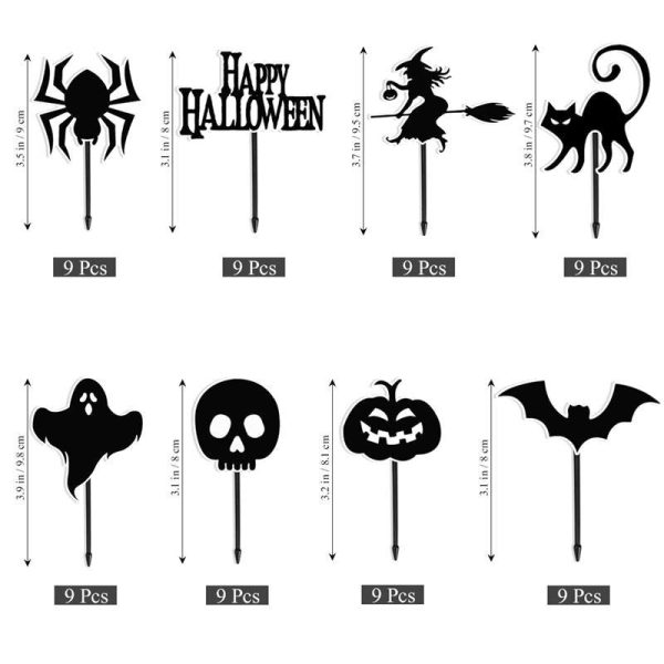 Halloween Cake Topper Set - Image 2