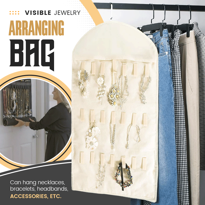Visible Jewelry Arranging Bag