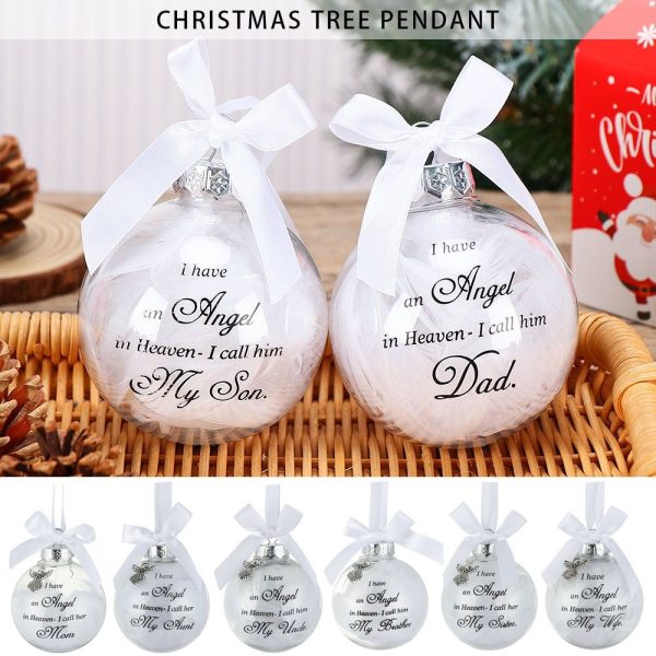 Christmas Memorial Ornament Ball - Image 5