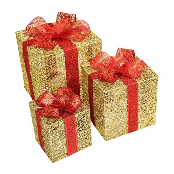 Christmas LED Light Gift Boxes - Image 2