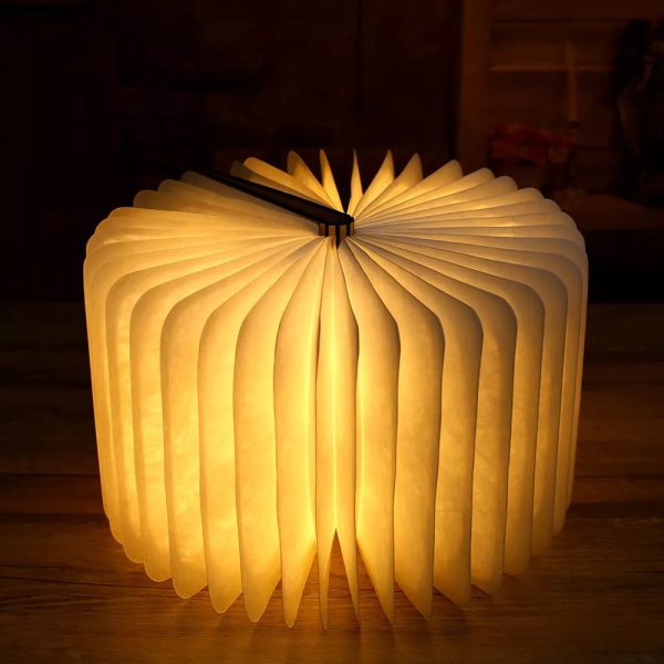 Classic Wooden Book Lamp - Image 5