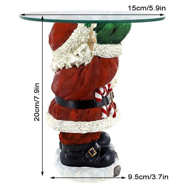 Mini Santa Claus Sculpture Ornament - Image 2
