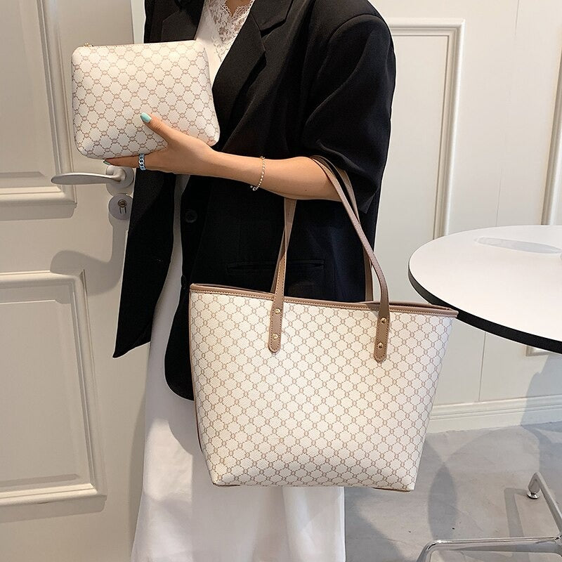 Luxury Women's Shopping Shoulder Bag
