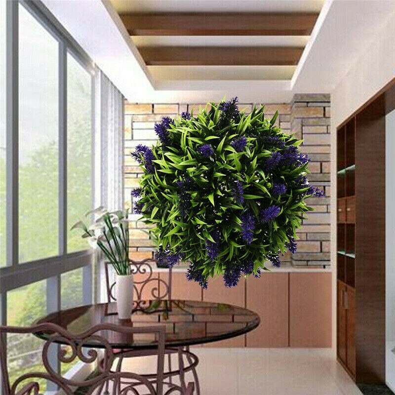 Lavender Artificial Topiary Ball