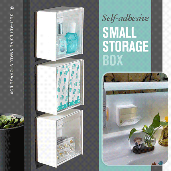 Self-Adhesive Small Storage Box